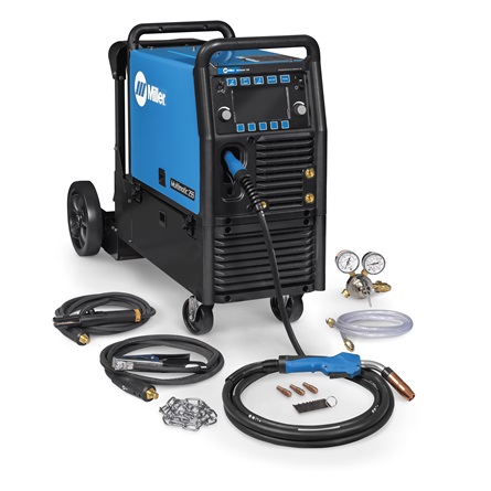 Miller Multimatic 255 Multiprocess Welder w/ EZ-Latch™ Running Gear- 208-575V